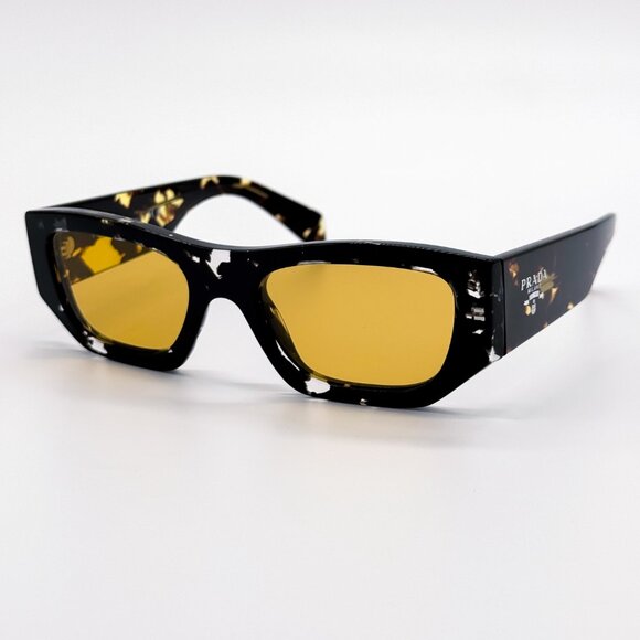 NEW PRADA PRA01S 15O10C SUNGLASSES MEN PR A01S 15O10C HAVANA SQUARE SPR A01 - Picture 2 of 9